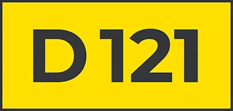 Позначення квартири D-121 на інтерактивному плані ЖК The Tenth House